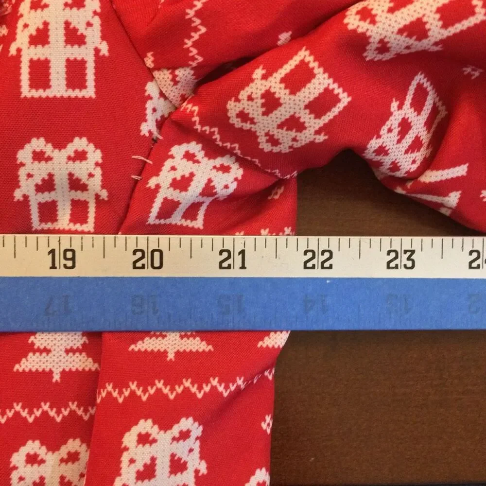 Ugly Christmas suit jacket men’s xl red